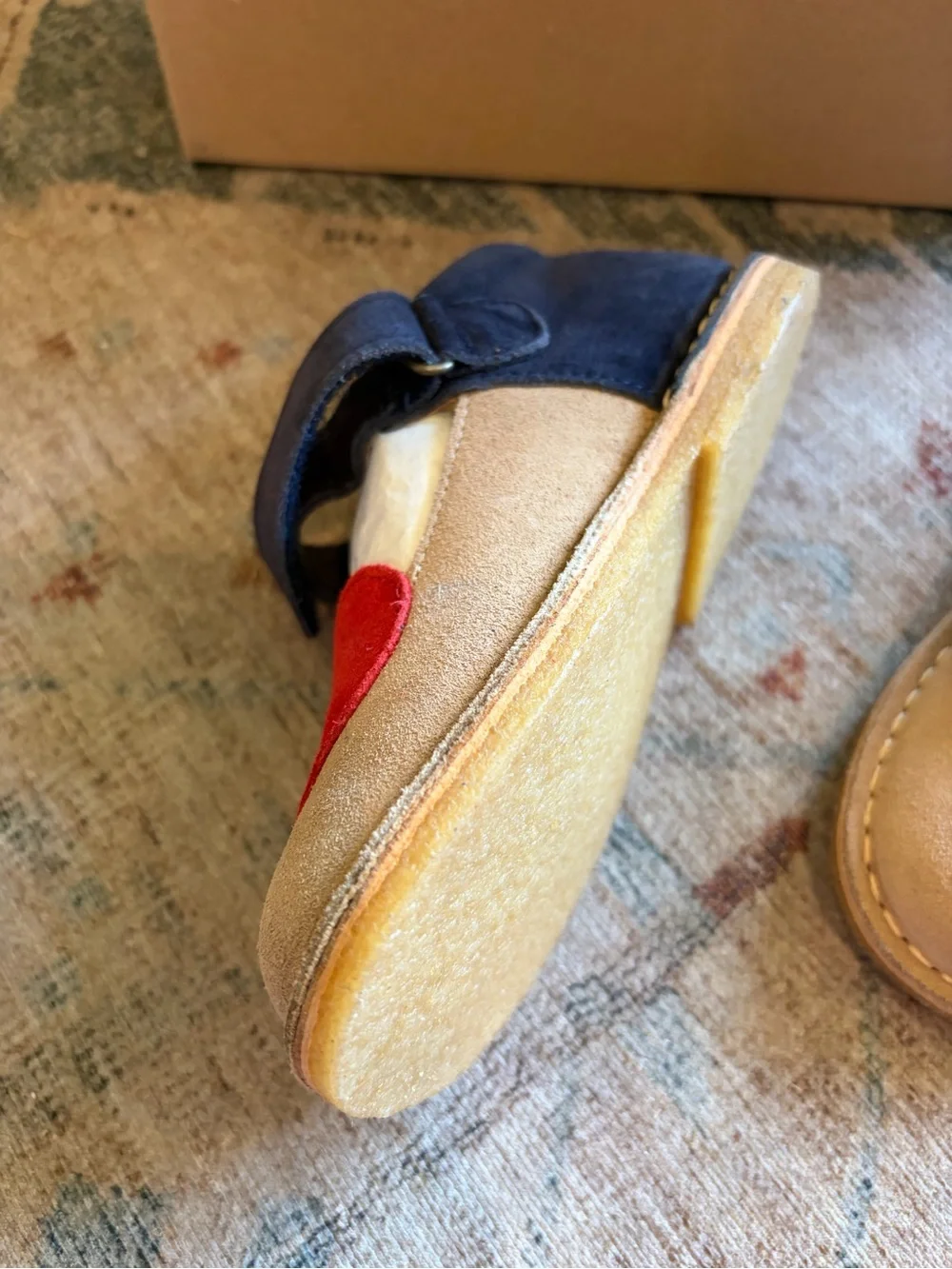 NIB $135 Konges Sløjd Minnie Coeur Tricolore Shoe EU 26, US 9.5